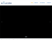 Tablet Screenshot of exucate.com